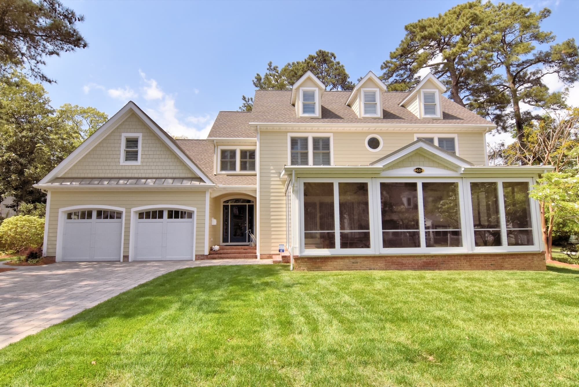 Exteriors, a custom home by Clavier Construction